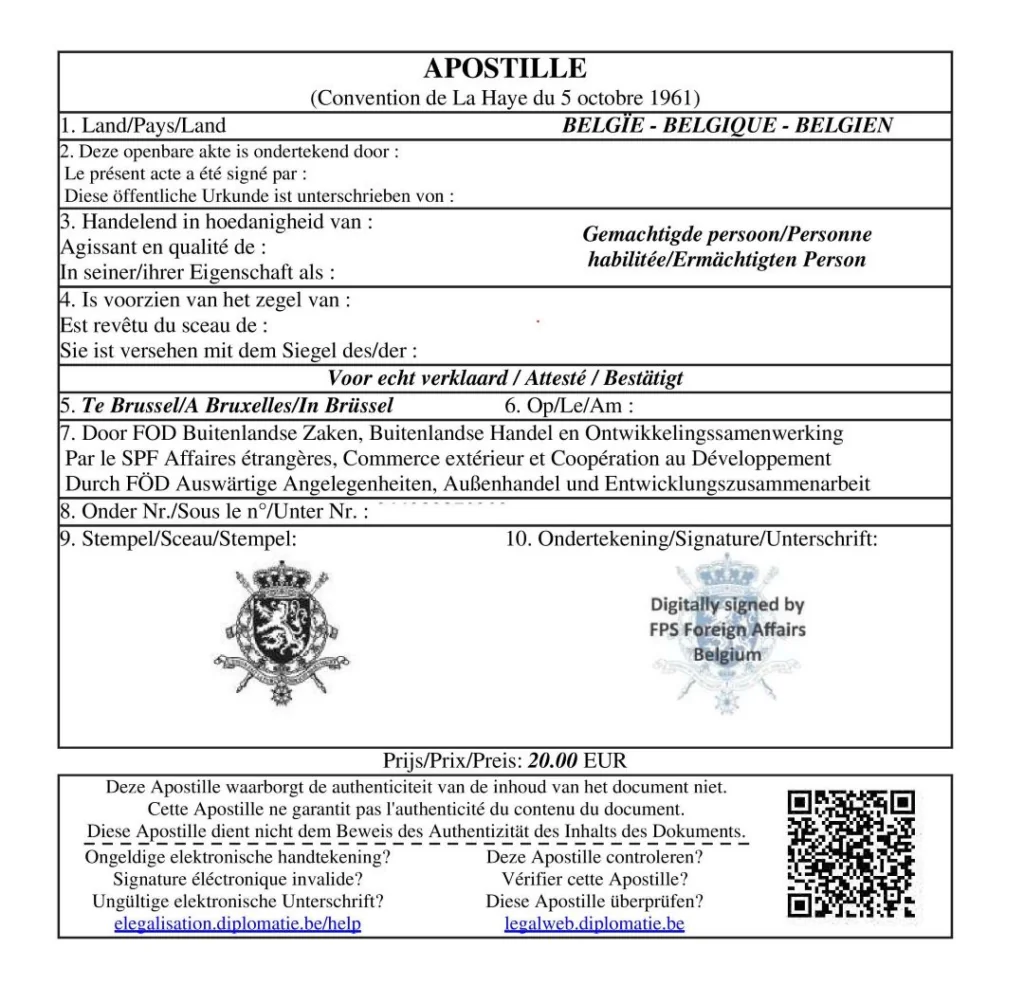 Vzor apostily